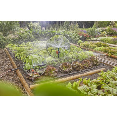 Комплект для поливу Gardena Micro-Drip-System клумб та грядок площею до 60 м2 (13450-20.000.00) Комплект для поливу Gardena Micro-Drip-System клумб та грядок площею до 60 м2 (13450-20.000.00)