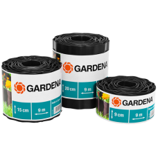 Бордюр садовий Gardena 9 м х 20 см коричневий(00534-20.000)