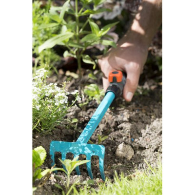 Граблі ручні Gardena Combisystem для квітів 8,5 см(08925-20.000.00) Граблі ручні Gardena Combisystem для квітів 8,5 см(08925-20.000.00)