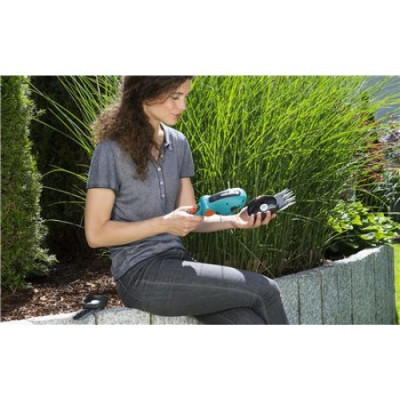 Ножиці для трави акумуляторні Gardena ComfortCut 9857-20 з насадкою для кущів 09857-20.000.00