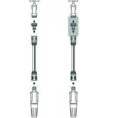 Штуцер Gardena різьбовий пластиковий 1/2"(18220-29.000.00)