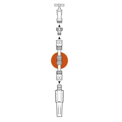 Муфта ремонтная Gardena 19 мм 3/4''