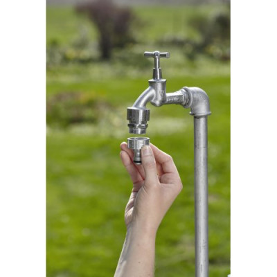 Коннектор соединительный Gardena Premium резьбовый 3/4"