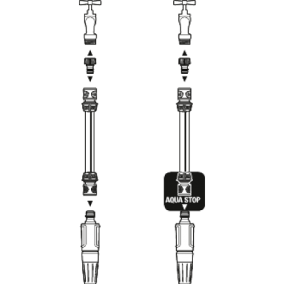 Конектор GARDENA з аквастопом 19 мм - 3/4”(18214-29.000.00) Конектор GARDENA з аквастопом 19 мм - 3/4”(18214-29.000.00)