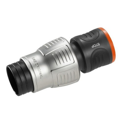 Конектор Gardena Premium з аквастопом 19 мм 3/4"(18254-20.000.00) Конектор Gardena Premium з аквастопом 19 мм 3/4"(18254-20.000.00)