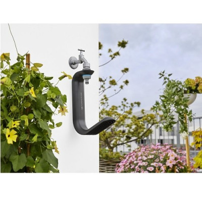 Набір шланг GARDENA Liano садовий текстильний 13 мм 1/2" 15 м із тримачем TapFix(18595-20.000.00)