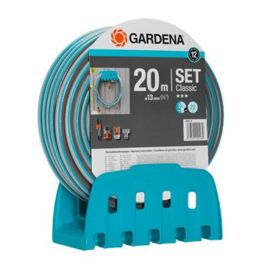Шланг Gardena Basic 13 мм х 20 м + набір для поливу 18005-20.000.00 Шланг Gardena Basic 13 мм х 20 м + набір для поливу 18005-20.000.00
