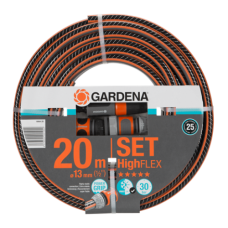 Шланг Gardena HighFlex 1/2 "х 20 м + фітинги 18064-20.000.00
