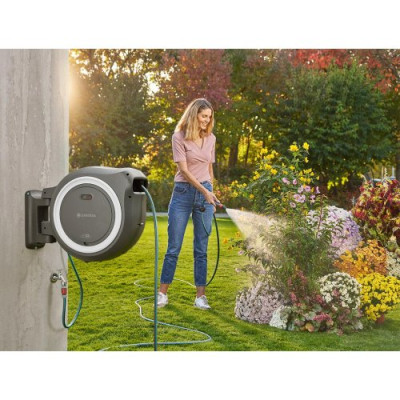 Катушка настенная Gardena RollUp XL + набор для полива 35 м