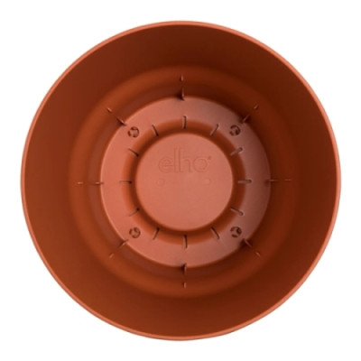 Вазон Elho greenville round (теракот)