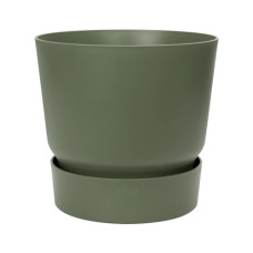 Вазон Elho greenville round (зелёный)