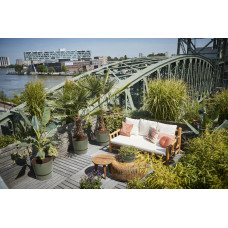 Вазон Elho greenville round (зелений)