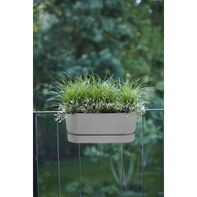 Вазон Elho greenville plant hanger long светлый гранит