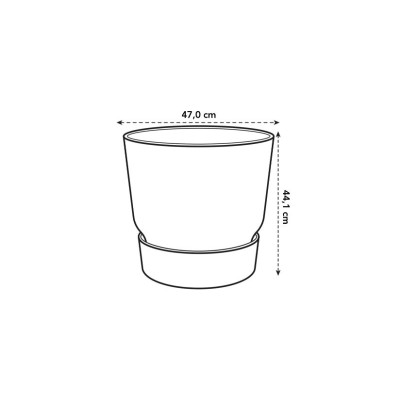 Вазон Elho greenville round (зеленый) Вазон Elho greenville round (зеленый)