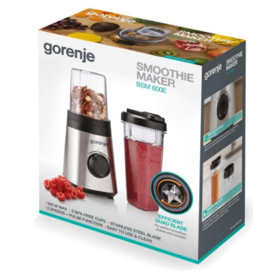 Стационарный блендер Gorenje BSM 600 E (BL1403-GS) Стационарный блендер Gorenje BSM 600 E (BL1403-GS)