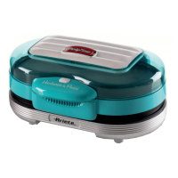Бутербродница Ariete 2505 HAMBURGER BLUE
