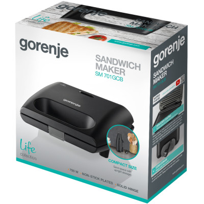 Бутербродниця Gorenje SM 701 GCB (SW-2027)