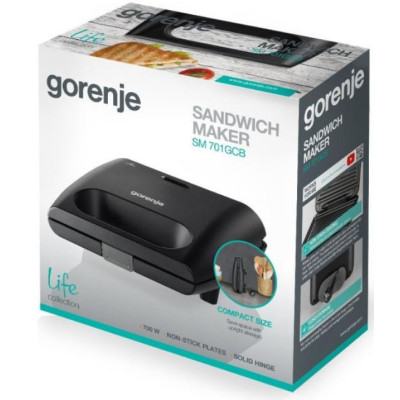 Бутербродниця Gorenje SM 703 GCB (SW-008) Бутербродниця Gorenje SM 703 GCB (SW-008)