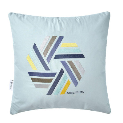 Подушка декоративна Rain з вишивкою ТМ IDEIA 50х50 см м'ята/Simplicity ( 8-32196*003 ) Подушка декоративна Rain з вишивкою ТМ IDEIA 50х50 см м'ята/Simplicity ( 8-32196*003 )