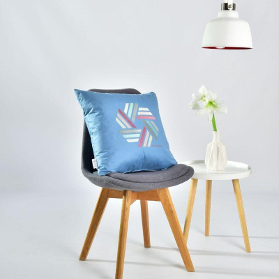 Подушка декоративна Rain з вишивкою ТМ IDEIA 50х50 см джинс/Simplicity ( 8-32196*006 ) Подушка декоративна Rain з вишивкою ТМ IDEIA 50х50 см джинс/Simplicity ( 8-32196*006 )