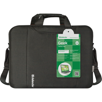 Сумка Defender Geek 15.6" Black (26084)