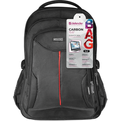 Рюкзак Defender Carbon 15.6" Black (26077) Рюкзак Defender Carbon 15.6" Black (26077)