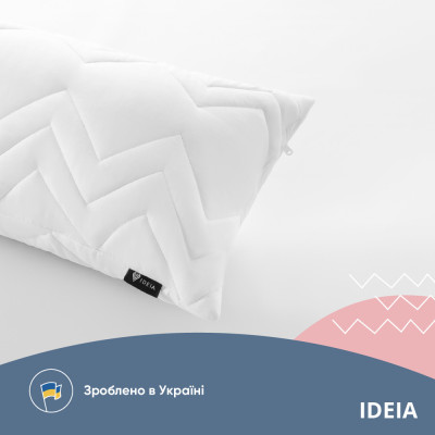 Подушка NORDIC COMFORT+ для відпочинку та сну ТМ IDEIA 40х140 см біла ( 8-34692*001 ) Подушка NORDIC COMFORT+ для відпочинку та сну ТМ IDEIA 40х140 см біла ( 8-34692*001 )