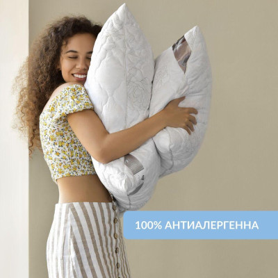 Подушка Air Dream Classic ТМ IDEIA 40*60 см два чохли з блискавкою троянди ( 8-11756*001 ) Подушка Air Dream Classic ТМ IDEIA 40*60 см два чохли з блискавкою троянди ( 8-11756*001 )