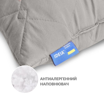 Подушка для сну та відпочинку CUBE TM IDEIA 40x140 cм св.сірий ( 8-35245*002 ) Подушка для сну та відпочинку CUBE TM IDEIA 40x140 cм св.сірий ( 8-35245*002 )