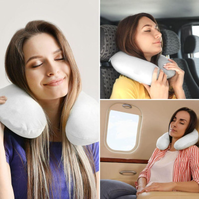 Подушка рогалик для подорожей MEMORY FOAM ТМ IDEIA 30х40 см ( 8-6352 ) Подушка рогалик для подорожей MEMORY FOAM ТМ IDEIA 30х40 см ( 8-6352 )