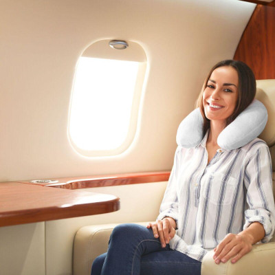 Подушка рогалик для подорожей MEMORY FOAM ТМ IDEIA 30х40 см ( 8-6352 ) Подушка рогалик для подорожей MEMORY FOAM ТМ IDEIA 30х40 см ( 8-6352 )