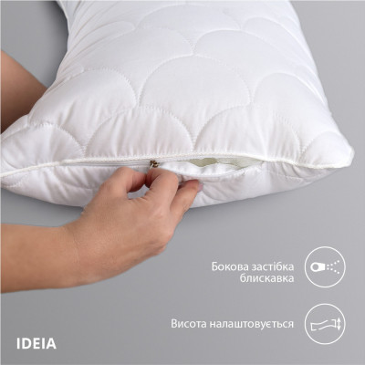 Подушка для сну та відпочинку S-Form IDEIA 40х130 см, антиалергенная, довга подушка ( 08-13255 )