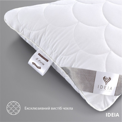 Подушка для сну та відпочинку S-Form IDEIA 40х130 см, антиалергенная, довга подушка ( 08-13255 )