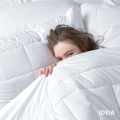 Подушка Air Dream Premium ТМ IDEIA 50*70 см два чохла на блискавці білий ( 8-11635*001 )