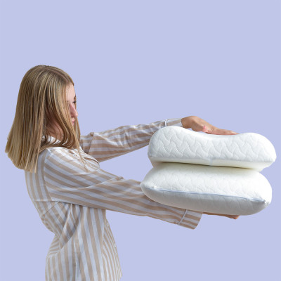 Подушка ортопедична з ефектом пам'яті MEMORY FOAM ТМ IDEIA 59х43х12 см ( 8-32996 )