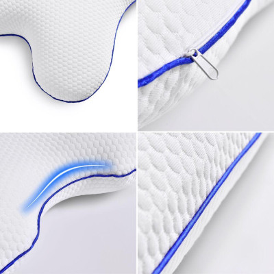 Подушка ортопедична MEMORY FOAM IDEIA метелик 58х50х12 см з ефектом пам'яті ( 8-35537 ) Подушка ортопедична MEMORY FOAM IDEIA метелик 58х50х12 см з ефектом пам'яті ( 8-35537 )