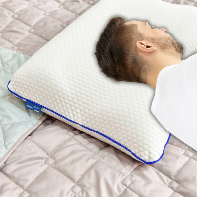 Подушка ортопедична MEMORY FOAM IDEIA контурна 58х42х13 см з ефектом пам'яті ( 8-35534 ) Подушка ортопедична MEMORY FOAM IDEIA контурна 58х42х13 см з ефектом пам'яті ( 8-35534 )