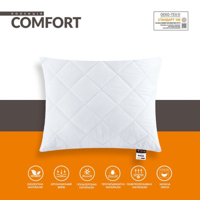 Подушка Comfort Standart 40*60 біла ( 8-11885*001 ) Подушка Comfort Standart 40*60 біла ( 8-11885*001 )