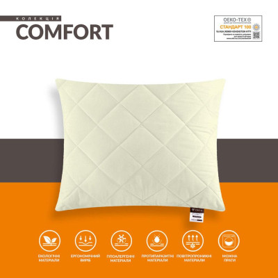Подушка Comfort Standart 40*60 молоко ( 8-11885*002 ) Подушка Comfort Standart 40*60 молоко ( 8-11885*002 )