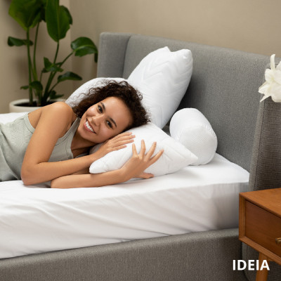 Подушка NORDIC COMFORT+ TM IDEIA 40х60 см з блискавкою білий ( 8-34693*001 ) Подушка NORDIC COMFORT+ TM IDEIA 40х60 см з блискавкою білий ( 8-34693*001 )