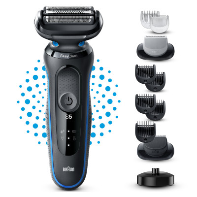 Електрична бритва Braun Series 5 51-B4650cs Black/Blue Електрична бритва Braun Series 5 51-B4650cs Black/Blue