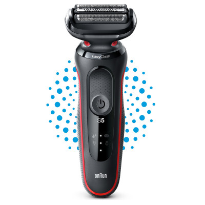Електробритва Braun Series 5 51-R1000s Black/Red Електробритва Braun Series 5 51-R1000s Black/Red
