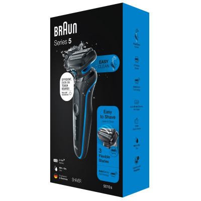 Електробритва Braun Serie 5 51-B1000 Black/Blue