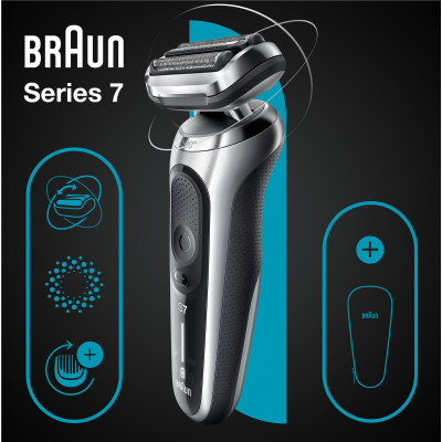 Електробритва Braun Serie 7 71-S1000 Silver/Black