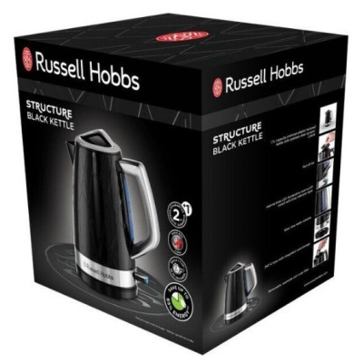 Електрочайник Russell Hobbs 28081-70 Structure Black Електрочайник Russell Hobbs 28081-70 Structure Black