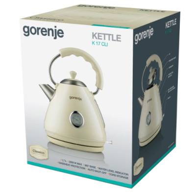 Електрочайник Gorenje K 17 CLI Електрочайник Gorenje K 17 CLI