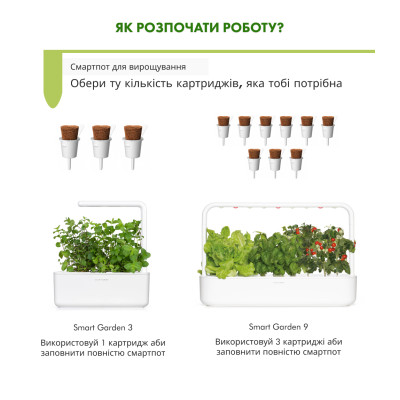 Картридж для розумної фермы Click&Grow, Яблучна м'ята Картридж для розумної фермы Click&Grow, Яблучна м'ята