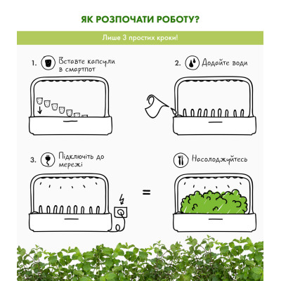 Картридж для розумної фермы Click&Grow, Яблучна м'ята Картридж для розумної фермы Click&Grow, Яблучна м'ята
