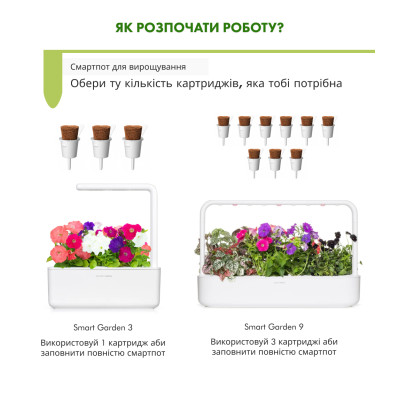 Картридж для умной фермы Click&Grow, Петунія Картридж для умной фермы Click&Grow, Петунія
