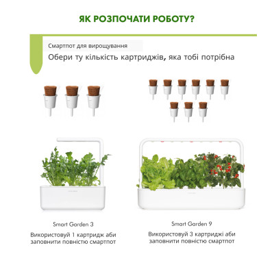 Картридж для розумної фермы Click&Grow, Рукола Картридж для розумної фермы Click&Grow, Рукола